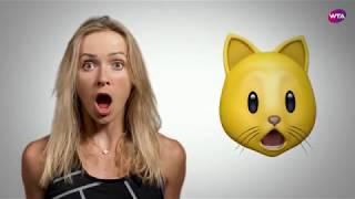 #WTAnimoji: Cat-like Elina Svitolina