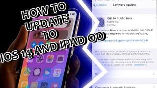 How to INSTALL The IOS 14 OR iPad OS 14 DEVELOPER Profile Update
