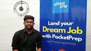 G Rahul  (BSC Computer) - Selected in IT Company - PacketPrep