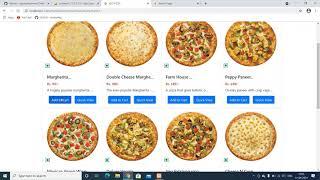 Online Food(Pizza) Order || PHP & MySQL || Darshan K Parmar