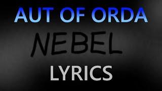 AUT of ORDA - Nebel (Lyrics)