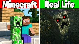 Realistic minecraft | Realistic сreeper| Realistic fire|