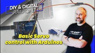 Basic Arduino Servo Control for Model Railroads