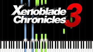 Xenoblade Chronicles 3 - Main Title Theme (Piano Tutorial)