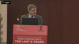 Second Lecture series "India's Reforms Story - The Last 8 years" to be held on 31st October, 2022