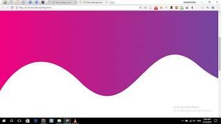 CSS Wavy Background   Html Css Background Trick   Pure Css Tutorial