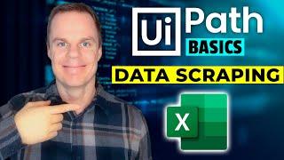 UiPath Basics #10 - Data Scraping to Excel