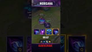 longest possible cc chain #Lol#shorts#morgana