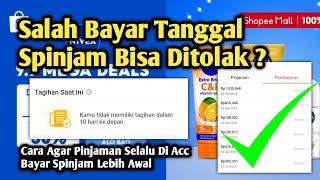 Cara Menghitung Jatuh Tempo Spinjam | Review Bayar Shopee Pinjam Lebih Awal Sebelum Japo