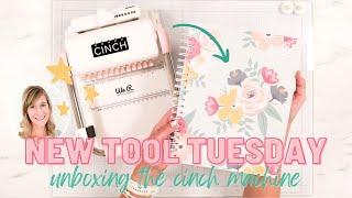 Unboxing the Cinch Machine | How To Make A Notebook With the Cinch Machine