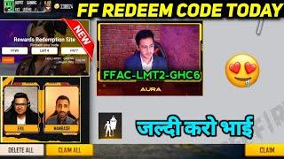 FREE FIRE REDEEM CODE TODAY | 21 DECEMBER REDEEM CODE FREE FIRE | FF REDEEM CODE TODAY 21 DECEMBER