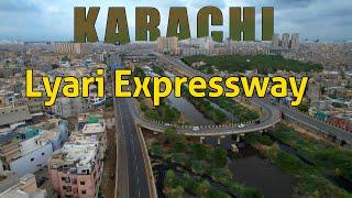 Karachi - Lyari Expressway - Maripur to Super Highway - Non-stop Drone View