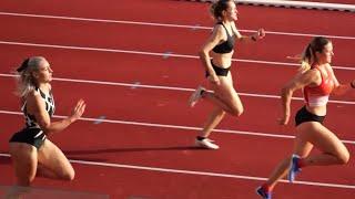 Lenia Standfest (AUT) Women's 200 m Heat 3 Athletic Meeting Maribor 2024