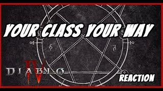 Diablo IV | Inside the Game: Your Class Your Way | Vinsonte Reaction