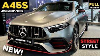 2023 MERCEDES AMG A45 S NEW FACELIFT BRUTAL Sound FULL In-Depth Review Exterior Interior 4MATIC+