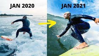 Learning To Surf In 1 Year (Progression)