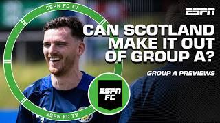 Does Scotland have a CHANCE to make it out of Group A? 󠁧󠁢󠁳󠁣󠁴󠁿 PREVIEWING Group A matches | ESPN FC