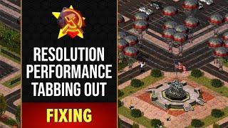 How To Fix Resolution, Performance & Alt Tabbing Issues | Red Alert 2