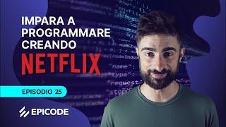 Crea un Clone di Netflix Impara a programmare un sito web in HTML CSS Javascript Python Tutorial ITA