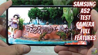 Samsung Galaxy A52 test Camera full Features