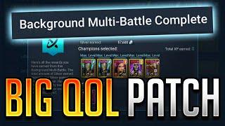 THIS COULD HAVE BEEN AMAZING! NEW QOL PATCH 10.30 NEWS! | Raid: Shadow Legends