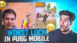 Worst Luck Ever in PUBG Mobile - Funniest Moments Ever in BGMI/PUBG