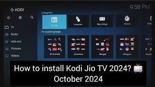 How to Install Kodi Jio TV | Complete Guide 2024 | ~Msk | #googletv #kodi #jiotv