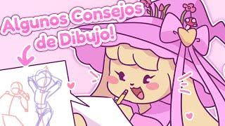  CONSEJOS DE DIBUJO!  LÍNEA DE ACCIÓN, PROFUNDIDAD | Nefuu