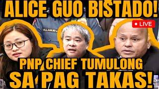 ALICE GUO WALANG LUSOT! INTEL. IBINULGAR NA MAY PNP CHIEF NA TUMULONG SA PAGTAKAS!