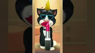 Tom lipstick black and white tom cat lipstick #trending #shortvideo #tom #shorts