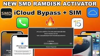 (2022)NEW iCloud Bypass iOS 16/15 Sim/Signal/Network Smd Ramdisk Activator Checkra1n Jailbreak iOS15