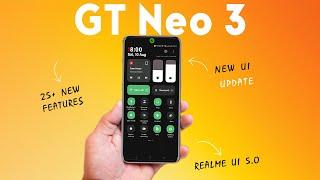 Realme GT Neo 3 New UI Update | Realme UI 5.0 New Features | Realme GT 6T New Features | Android 14