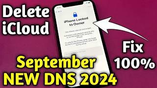 UPDATE APPLE DNS DELETE ICLOUD 2024! Remove icloud Lock iPhone locked to Owner Forgot Apple ID DONE