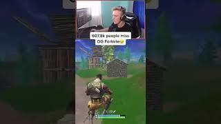 WHO REMEMBER THIS ICONIC/OG FORTNITE CLIP? | NOSTALGIC FORTNITE MOMENTS | #nostalgia #tfue #sad #old