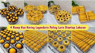 4 RESEP KUE KERING YANG WAJIB ADA DISAAT LEBARANKUKER LEGENDARIS PALING ENAK_Paling Mudah Dibuat