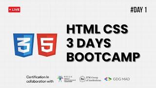 Day 1 | Introduction to HTML & CSS