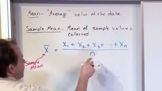 Lesson 10 - Statistics Population Mean & Sample Mean