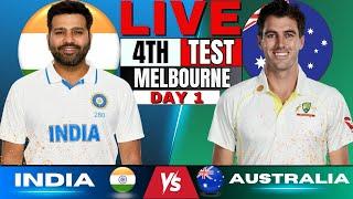 India vs Australia 4th Test LIVE |  IND vs AUS Live Match Today | Live Cricket IND vs AUS BGT 2024