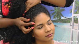 10K ASMR Hair Play & Pamper to help you SLEEP 
