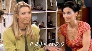 Monica and Phoebe Play With a Dollhouse | Friends