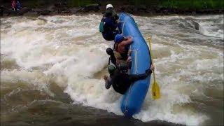 Ocoee River Raft Guide Training in the Class IV Olympic Course