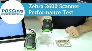 Zebra 3600 Ultra Rugged Scanner Performance Test