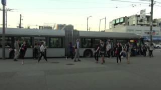 Vancouver Three-Door Bus Boarding