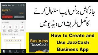 How to Use and Create JazzCash Business account | JazzCash Business | Track, Manage & Accept Payment