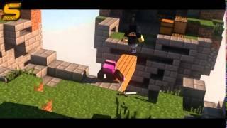 FREE MINECRAFT SKYWARS ANIMATION INTRO TEMPLATE ( Cinema 4D & After Effect