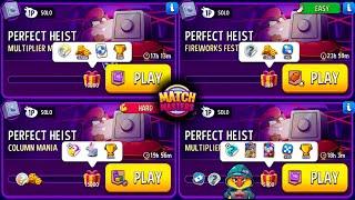 HARD Solo Column Mania Perfect Heist/ Fireworks Festival Heist/ Multiplier Madness Perfect Heist