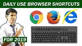 Chrome Shortcuts || Google Chrome Keyboard Shortcuts || Incognito Mode in Chrome