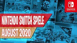 Die BESTEN Nintendo SWITCH SPIELE im AUGUST 2020