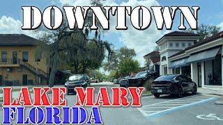 Lake Mary - Florida - 4K Downtown Drive