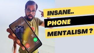 Insane Phone Mentalism | Psychic Magic | Mind reading magic tricks | Learn Magic Hindi